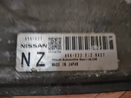 Блок управления двигателем Nissan за 40 000 тг. в Костанай – фото 2