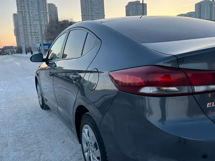 Hyundai Elantra 2018 года за 8 760 000 тг. в Астана – фото 5