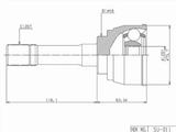 Шрус наружный, граната наружная за 30 750 тг. в Караганда