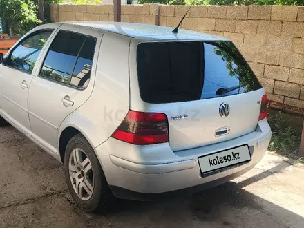 Volkswagen Golf 2002 года за 2 500 000 тг. в Шымкент – фото 5