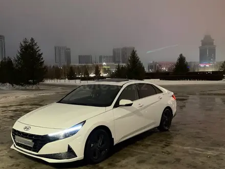 Hyundai Elantra 2022 года за 12 000 000 тг. в Астана – фото 4