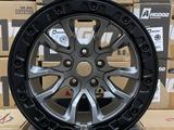 R17 9J 5x127 ET-10 71, 6 matt gray lip black за 420 000 тг. в Алматы