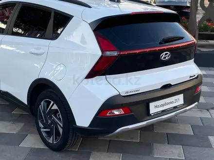Hyundai Bayon 2022 года за 6 790 000 тг. в Алматы – фото 13