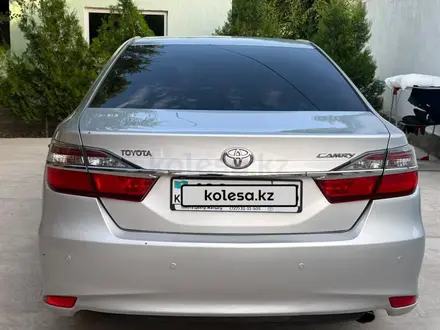 Toyota Camry 2015 года за 11 500 000 тг. в Шымкент – фото 4