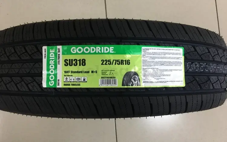 225/75R16 104T GOODRIDE SU318 за 30 100 тг. в Астана