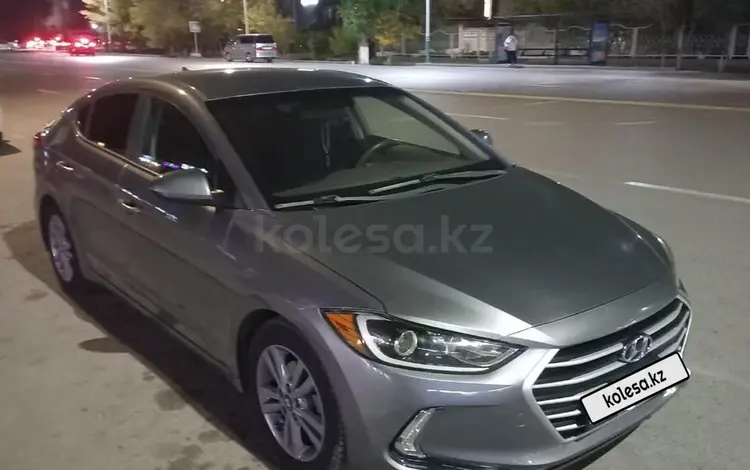 Hyundai Elantra 2017 года за 6 500 000 тг. в Кызылорда