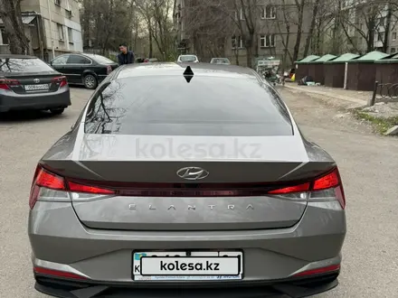 Hyundai Elantra 2021 года за 9 300 000 тг. в Алматы – фото 6