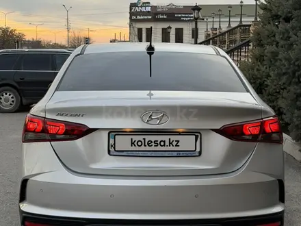 Hyundai Accent 2021 года за 7 450 000 тг. в Шымкент – фото 6