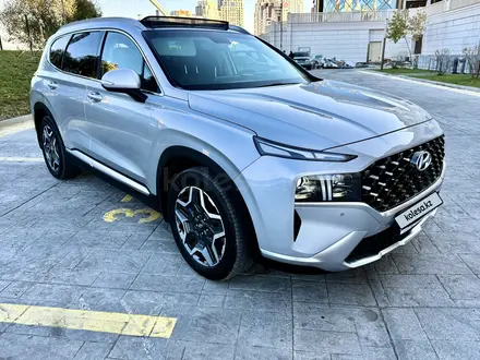 Hyundai Santa Fe 2021 года за 16 000 000 тг. в Астана – фото 12