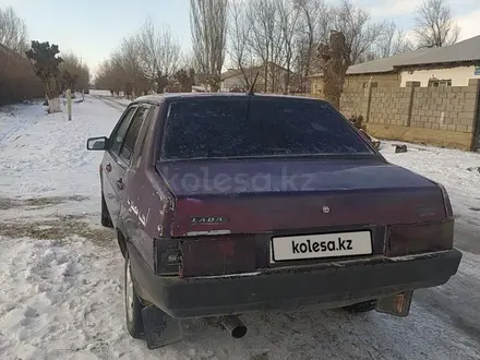 ВАЗ (Lada) 21099 1999 года за 500 000 тг. в Шымкент – фото 3