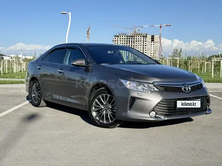 Toyota Camry 2015 года за 11 000 000 тг. в Шымкент – фото 2