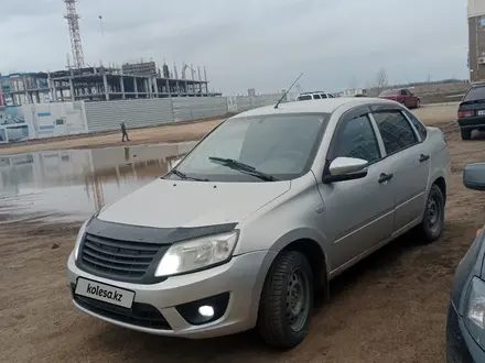 ВАЗ (Lada) Granta 2190 2014 года за 2 300 000 тг. в Актобе – фото 4