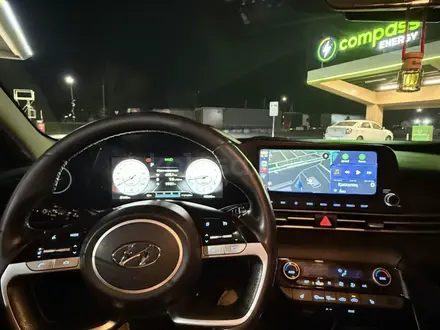 Hyundai Elantra 2022 года за 8 800 000 тг. в Шымкент – фото 5