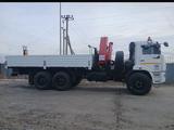 Аренда Манипулятора на Базе Камаз 6x6 2018гв в Атырау