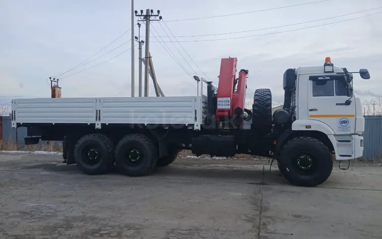 Аренда Манипулятора на Базе Камаз 6x6 2018гв в Атырау
