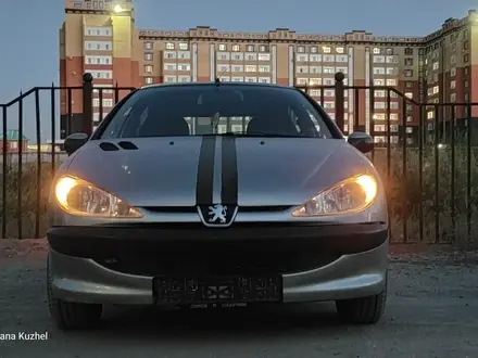 Peugeot 206 2006 года за 2 200 000 тг. в Актобе – фото 3