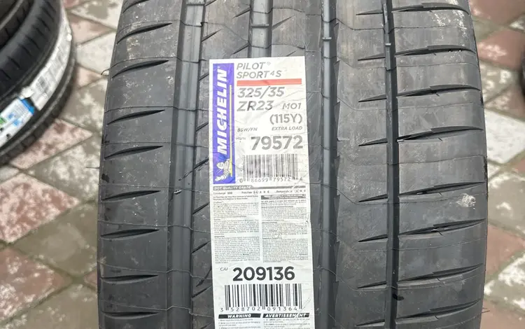 285-40r23 перед зад 325-35r23 Michelin Pilot Sport 4S (MO) за 325 000 тг. в Алматы