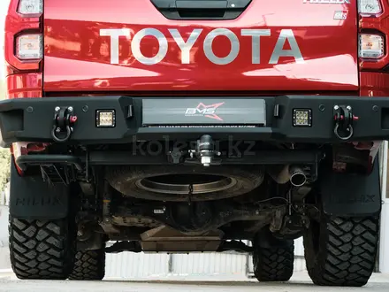 Бампер силовой задний BMS PRO-Line для Toyota Hilux 2015-2021 за 296 800 тг. в Алматы – фото 19