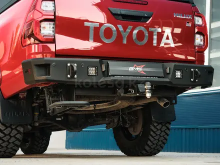 Бампер силовой задний BMS PRO-Line для Toyota Hilux 2015-2021 за 296 800 тг. в Алматы – фото 15