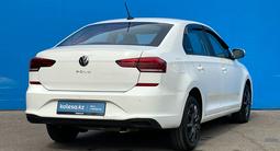 Volkswagen Polo 2021 годаfor7 960 000 тг. в Алматы – фото 3