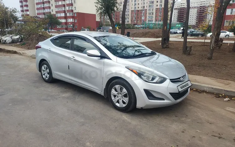 Hyundai Elantra 2015 года за 5 500 000 тг. в Астана