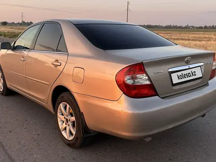 Toyota Camry 2002 года за 4 999 999 тг. в Тараз – фото 8