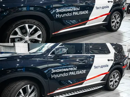 Подножки (пороги) на Hyundai Palisade 2018 + OEM за 100 000 тг. в Алматы – фото 10