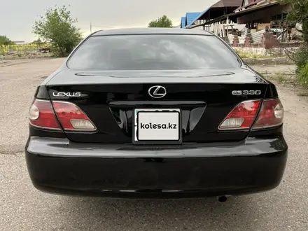 Lexus ES 330 2003 года за 5 100 000 тг. в Алматы – фото 8