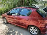Peugeot 206 2007 годаүшін1 600 000 тг. в Алматы – фото 4