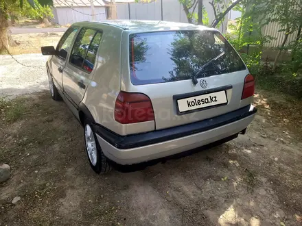 Volkswagen Golf 1993 года за 1 450 000 тг. в Тараз – фото 3