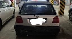 Volkswagen Golf 1993 года за 650 000 тг. в Астана – фото 4