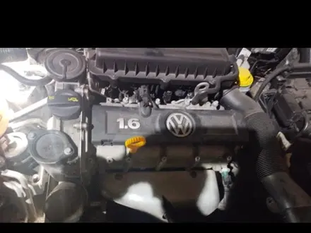 Двигатель Volkswagen polo 1.6 за 235 124 тг. в Астана