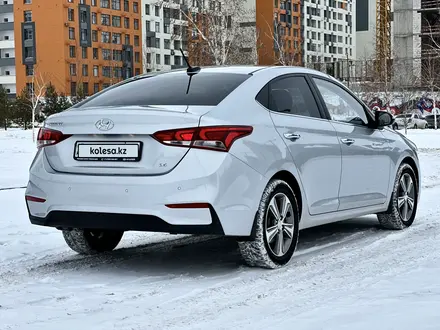 Hyundai Accent 2018 года за 7 500 000 тг. в Астана – фото 5