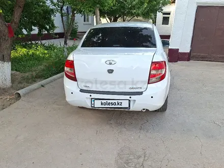 ВАЗ (Lada) Granta 2190 2012 года за 1 600 000 тг. в Шымкент – фото 3