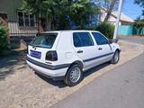 Volkswagen Golf 1992 годаүшін1 800 000 тг. в Тараз – фото 2