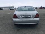 Mercedes-Benz S 320 2002 годаүшін4 100 000 тг. в Тараз – фото 4