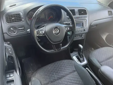 Volkswagen Polo 2019 года за 6 190 000 тг. в Алматы – фото 8