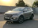 Hyundai Santa Fe 2017 года за 13 000 000 тг. в Алматы – фото 3