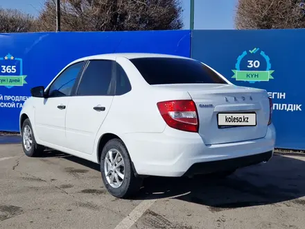 ВАЗ (Lada) Granta 2190 2018 года за 3 990 000 тг. в Талдыкорган – фото 7