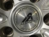 Диски r15 5x114.3 AZ Sports из Японии за 110 000 тг. в Алматы – фото 3