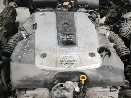 Двигатель VQ35 Infiniti FX35 Nissan Pathfinder 3.5л КОНТРАКТНЫЙ ЯПОНИЯ за 138 400 тг. в Астана – фото 3