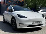 Tesla Model Y 2022 годаүшін23 500 000 тг. в Алматы – фото 3