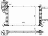 Радиатор двигателя за 51 700 тг. в Павлодар