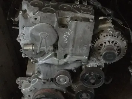 Контрактный двигатель QR25DE из Японий с минимальным пробегом за 210 000 тг. в Астана – фото 4