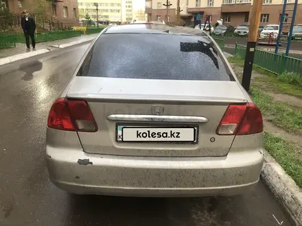 Honda Civic 2003 года за 2 500 000 тг. в Астана – фото 5