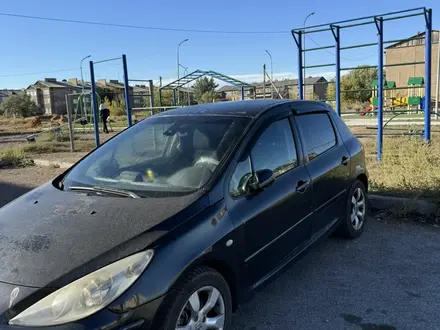 Peugeot 307 2005 года за 2 500 000 тг. в Караганда – фото 6