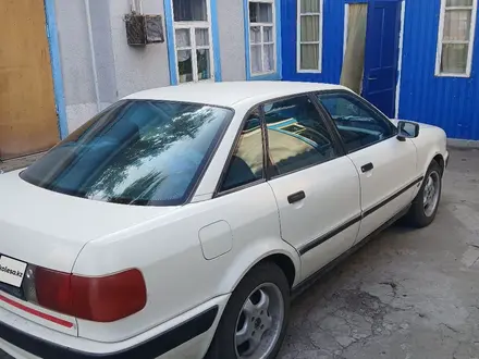 Audi 80 1991 года за 1 300 000 тг. в Шу – фото 5