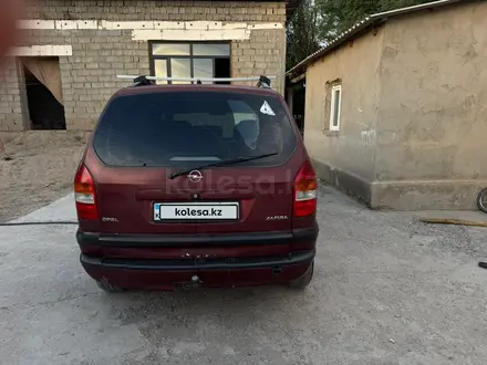 Opel Zafira 1999 года за 1 500 000 тг. в Шымкент – фото 2