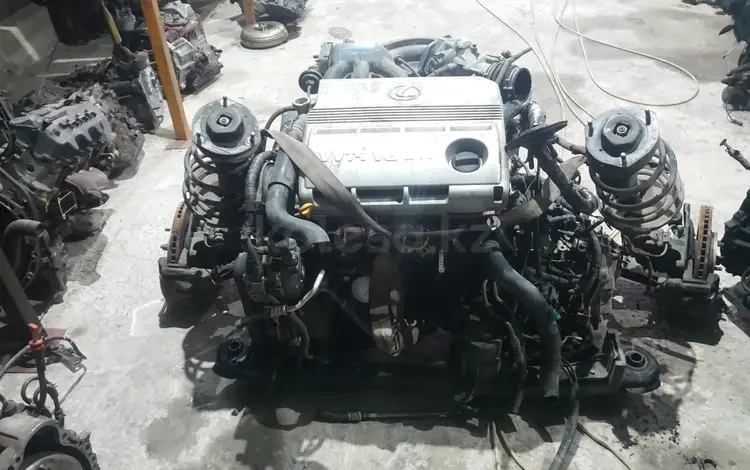 Lexus Rx300/Es300 двигатель Япония. Привозной ДВС 1Mz-fe 3л, установка + ма за 550 000 тг. в Алматы