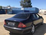 Mercedes-Benz S 320 2002 годаүшін3 500 000 тг. в Актау – фото 4